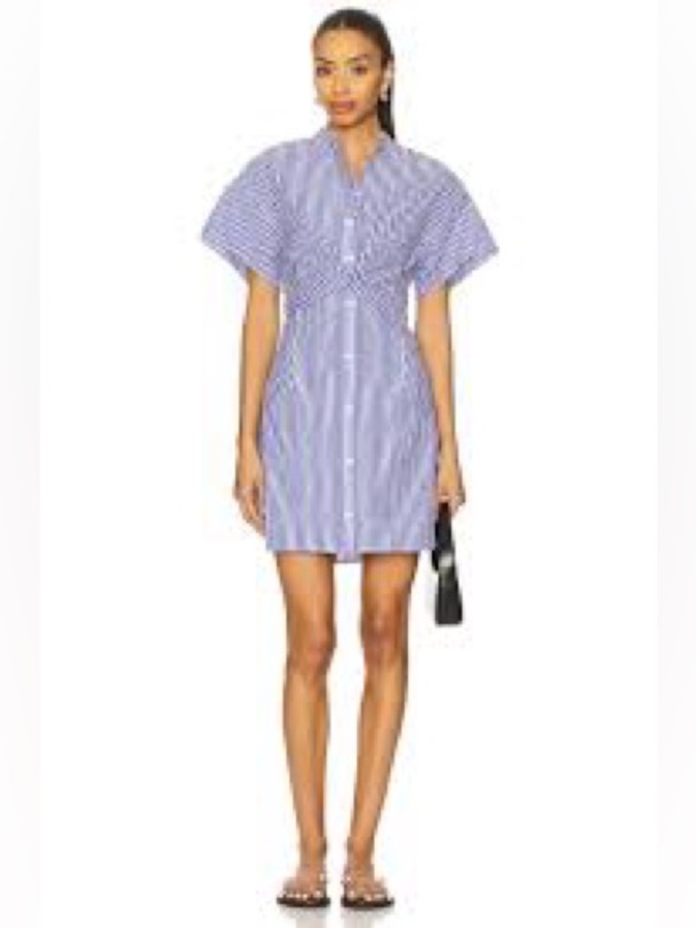 Rag & Bones Gretchen stripped Poplin shirtdress - Picture 2 of 9